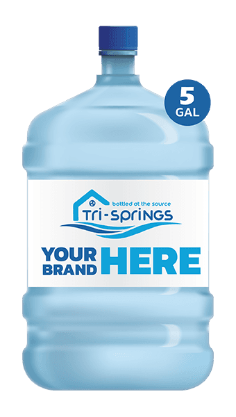 5-Gallon Private Label Spring Water Bottle