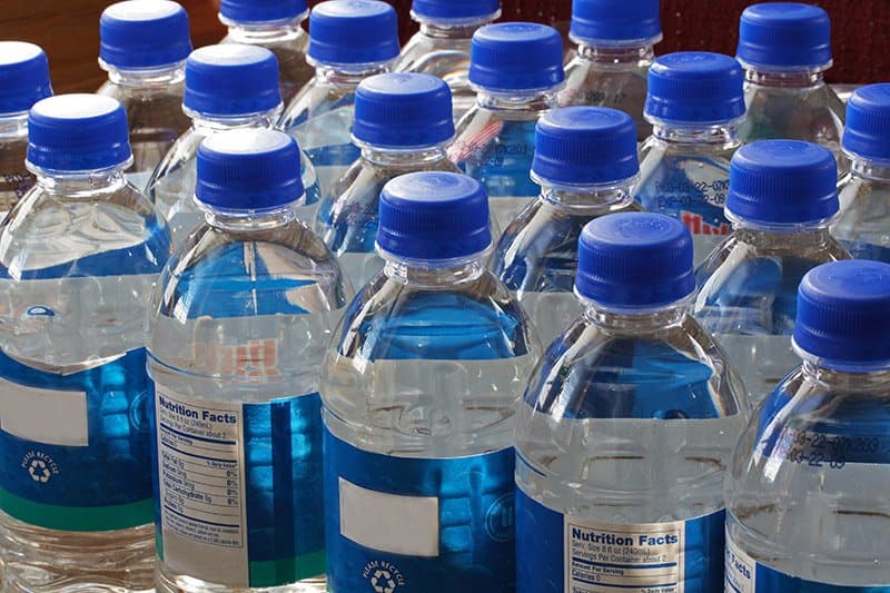 Private labeled spring water bottles