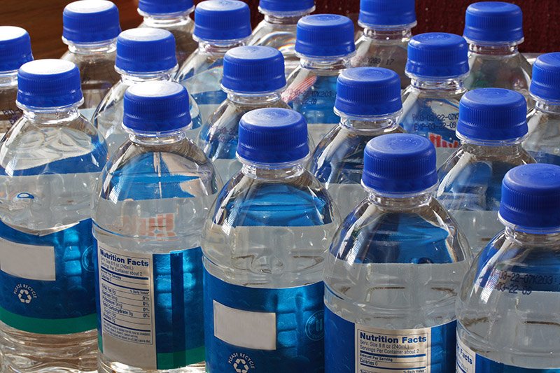 Bottles of Drinking Water